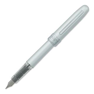 Platinum Plaisir Fountain Pen - Ice White, Medium