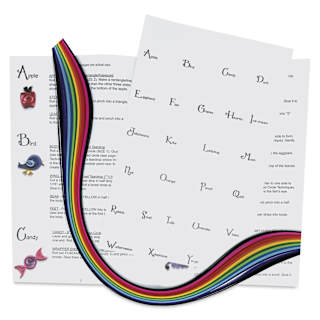 Quilled Creations Quilling Kit - A to Z