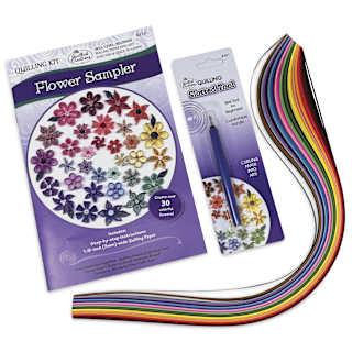 Quilled Creations Quilling Kit - Deluxe Flower Sampler