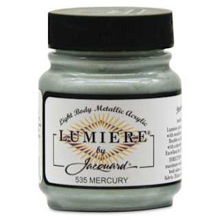 Jacquard Lumiere Acrylic - Mercury, 2.25 oz Jar