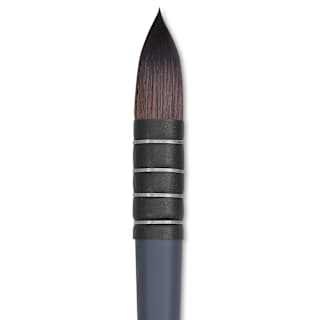 Winsor & Newton Professional Watercolor Synthetic Squirrel Brush - Quill, Short Handle, Size 8