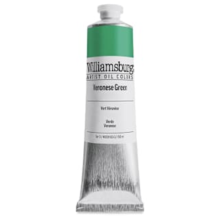 Williamsburg Handmade Oil Paint - Veronese Green, 150 ml tube