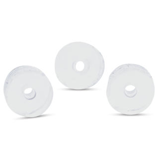 John Bead Must Have Findings Plastic Earring Backs - Pkg of 200