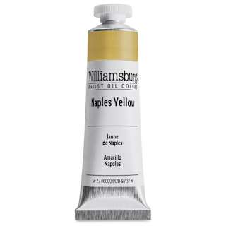 Williamsburg Handmade Oil Paint - Naples Yellow, 37 ml tube