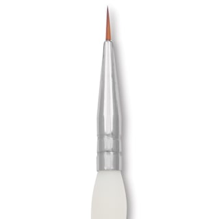 Royal & Langnickel Soft Grip Synthetic Sable Brushes - Detail, Short Handle, Size 3/0