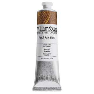 Williamsburg Handmade Oil Paint - French Raw Sienna, 150 ml tube