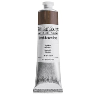 Williamsburg Handmade Oil Paint - French Brown Ochre, 150 ml tube