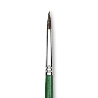 Blick Economy Pony Hair Brush - Round, Short Handle, Size 2