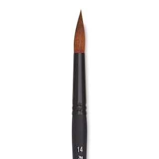 Raphaël Stradivarius Synthetic Kolinsky Sable Brush - Round, Size 14, Short Handle