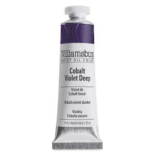 Williamsburg Handmade Oil Paint - Cobalt Violet Deep, 37 ml tube