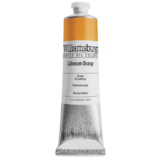 Williamsburg Handmade Oil Paint - Cadmium Orange, 150 ml tube