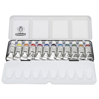 Schmincke Horadam Artist Gouache - Set of 12, Assorted Colors, 5 ml Tubes