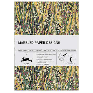 Pepin Press Creative Paper Book - Marbled Designs
