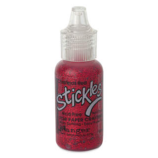 Ranger Stickles Glitter Glue - Christmas Red, 1/2 oz