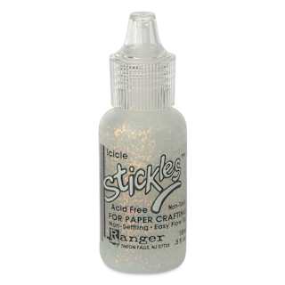 Ranger Stickles Glitter Glue - Icicle, 1/2 oz