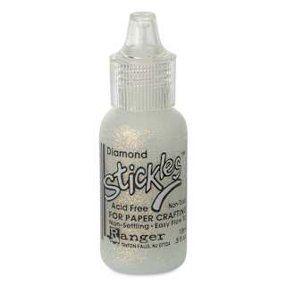 Ranger Stickles Glitter Glue - Diamond, 1/2 oz