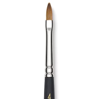 Blick Masterstroke Finest Red Sable Brush - Filbert, Size 4, Short Handle