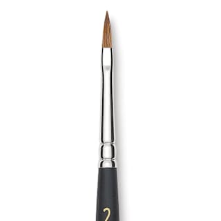 Blick Masterstroke Finest Red Sable Brush - Filbert, Size 2, Short Handle