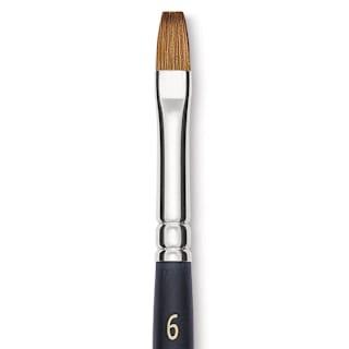 Blick Masterstroke Finest Red Sable Brush - Bright, Size 6, Short Handle