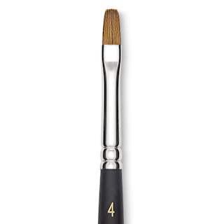 Blick Masterstroke Finest Red Sable Brush - Bright, Size 4, Short Handle