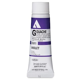 Holbein Acrylic Gouache – Violet, 40 ml tube