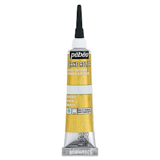 Pebeo Vitrail Paint Outliner - Rich Gold Outliner, 20 ml tube