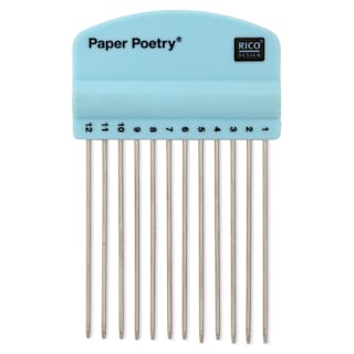 Rico Design Paper Poetry Quilling Comb