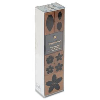 Rico Design Paper Poetry Stamp Set - Set of 9, Sakura