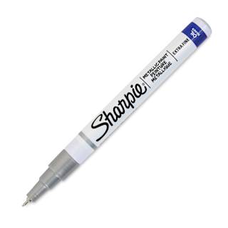 Sharpie Oil-Based Paint Marker - Metallic Silver, Extra Fine Point