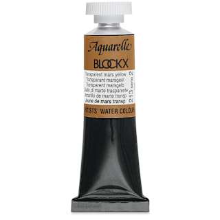 Blockx Artists' Watercolor - Transparent Mars Yellow, 15 ml Tube
