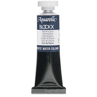 Blockx Artists' Watercolor - Payne's Gray, 15 ml tube