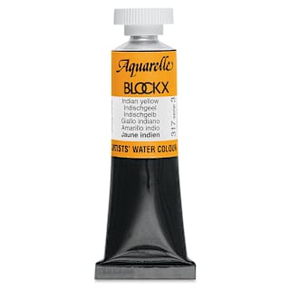 Blockx Artists' Watercolor - Indian Yellow, 15 ml Tube