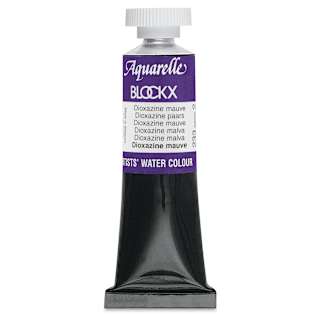 Blockx Artists' Watercolor - Dioxazine Mauve, 15 ml Tube