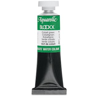 Blockx Artists' Watercolor - Cobalt Green, 15 ml Tube