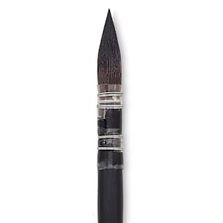 Raphaël Soft Aqua Brush - Quill, Size 0, Short Handle