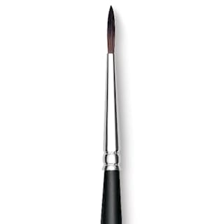 Raphaël Soft Aqua Brush - Round, Size 4, Short Handle