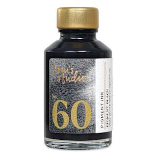 Tom’s Studio No. 60 Pigment Black Fountain Pen Ink - 50 ml