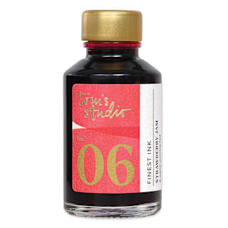 Tom's Studio Fountain Pen Ink - 50 ml, Strawberry Jam