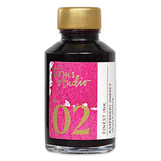 Tom's Studio Fountain Pen Ink - 50 ml, Raspberry Sorbet