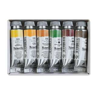 Maimeri Blu Artist Watercolor - Set of 6, Sahara, 12 ml Tubes