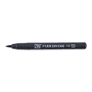 Zig Fudebiyori Brush Pen - Gray