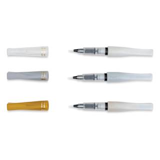 Kuretake Zig Wink of Stella Brush II Pens - Christmas Sparkle, Set of 3