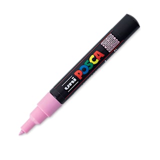 Posca Paint Marker - Light Pink, X-Fine, Bullet Tip, 0.7 mm