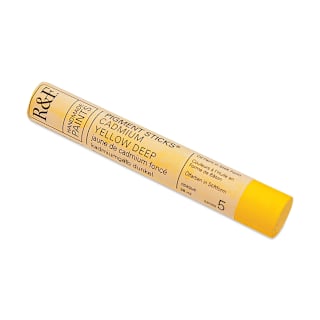 R&F Pigment Stick - Cadmium Yellow Deep, 38 ml stick