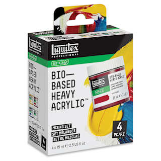 Liquitex Bio-Based Heavy Acrylic Paints - Set of 4, Mixing, 75 ml