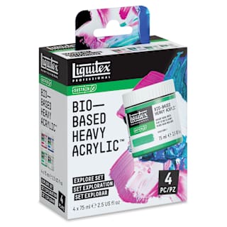 Liquitex Bio-Based Heavy Acrylic Paints - Set of 4, Explore, 75 ml