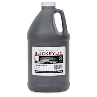 Blickrylic Student Acrylics - Raw Umber, Half Gallon