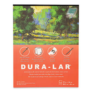 Grafix Wet Media Film Pad - 19" x 24", 12 Sheets