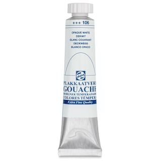 Royal Talens Gouache - Opaque White Extra, 20 ml tube