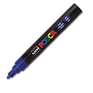 Posca Paint Marker - Blue, Bullet Tip, 2.5 mm